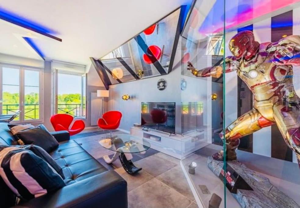 Appartement Disney Avengers, 5 Min Des Parcs ماني لو أونغر المظهر الخارجي الصورة